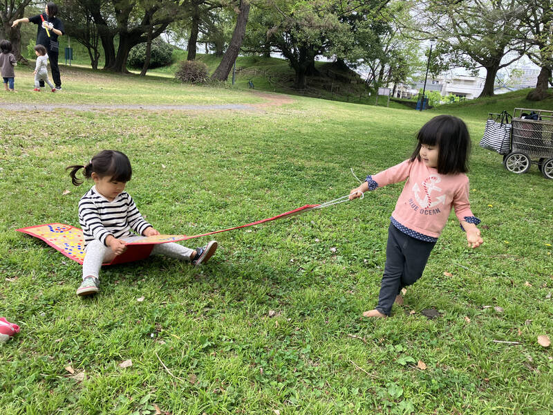 春の遠足は加納城址公園へ